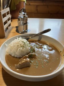 山小屋のシチュー