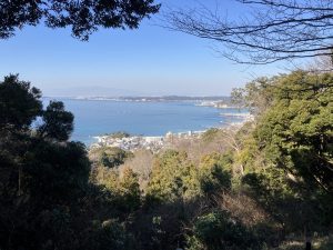 大峰山山頂広場から